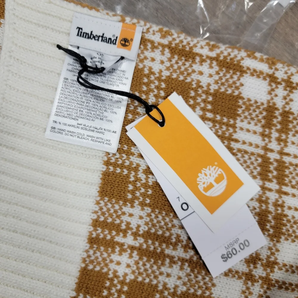 Timberland patch measurements knit
